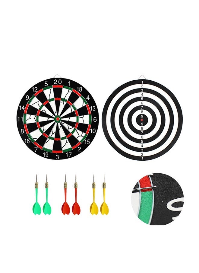نيبمينينت Professional Double Sided Dart Board Game Set  - Image 2