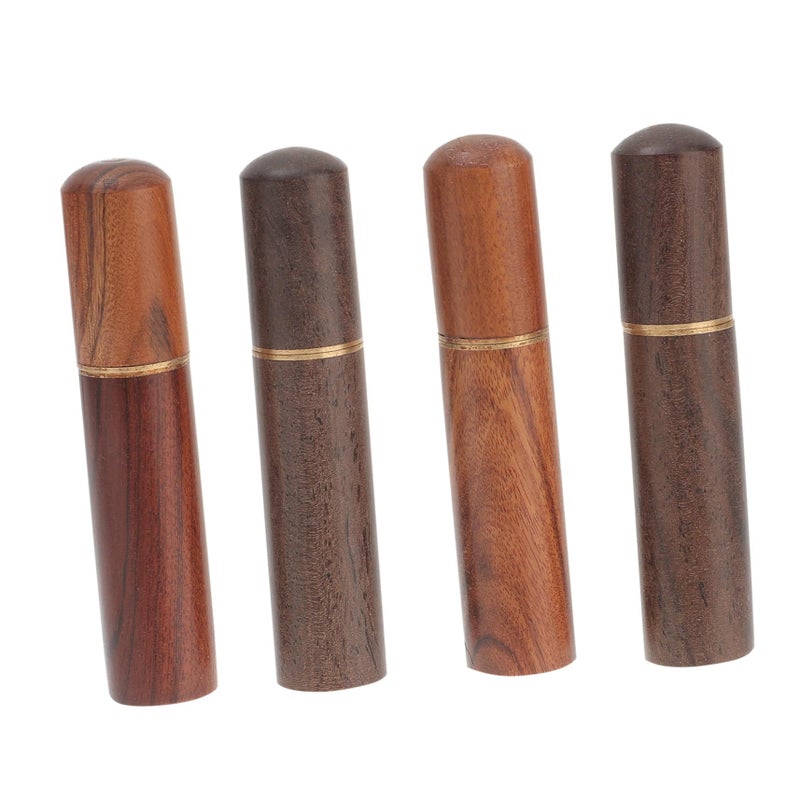 Portable Wooden Sewing Needle Box Travel Organizer Set 4 Pieces - Image 2