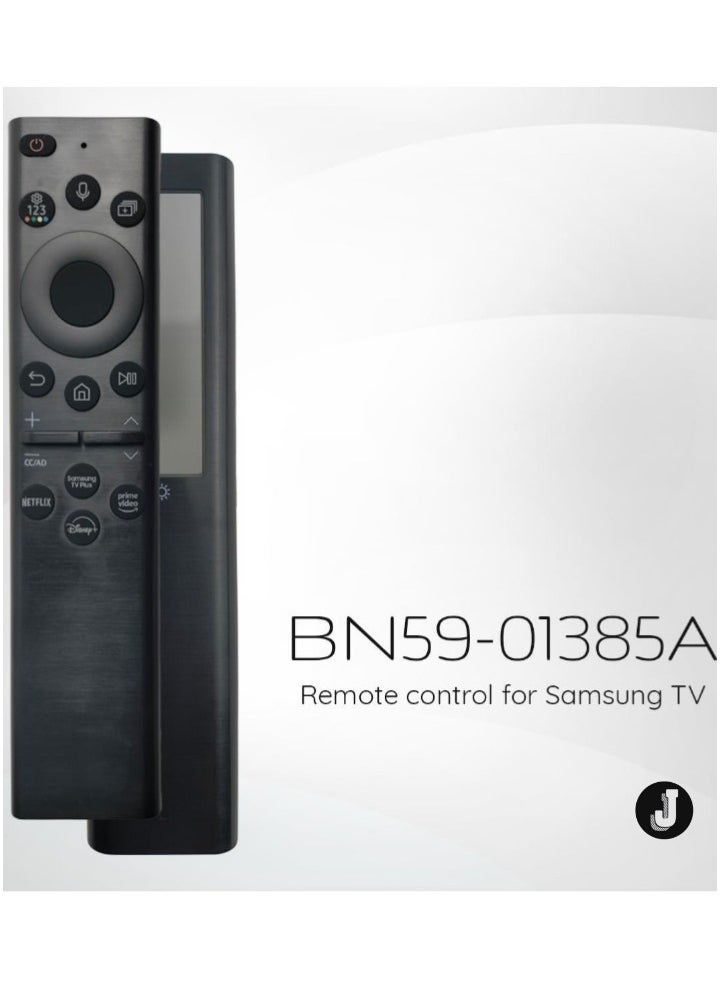 "Original OEM BN59-01385A Solar Voice Remote Control (2021) for Samsung Smart TVs – Compatible with Neo QLED, The Frame, and Crystal UHD Series"