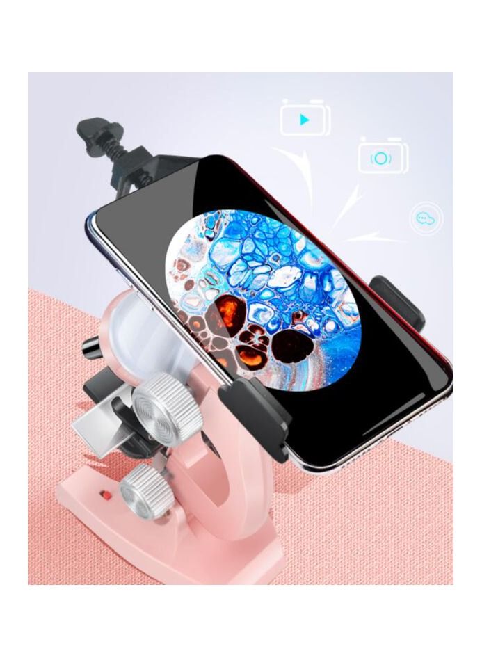 DUNISO Microscope Kits For Kids Beginner Microscope Kit With LED 100X 400X And 1200X Magnification Kids Educational Toy Preschool Science Toy Birthday Gift - Image 4