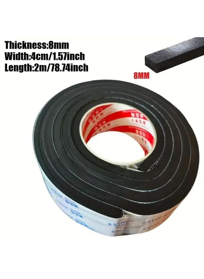 Double Sided EVA Tape 8mm Thick Black Shock Absorbing Anti Vibration Pads - Image 1