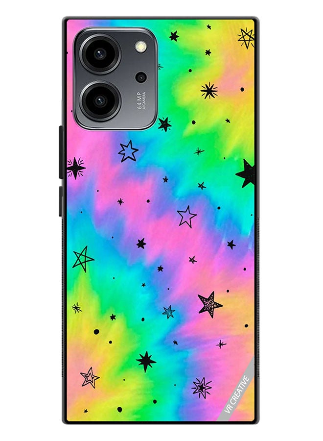 VR CREATIVE Protective Case Cover For Honor 80 SE Star Design Multicolour - Image 1