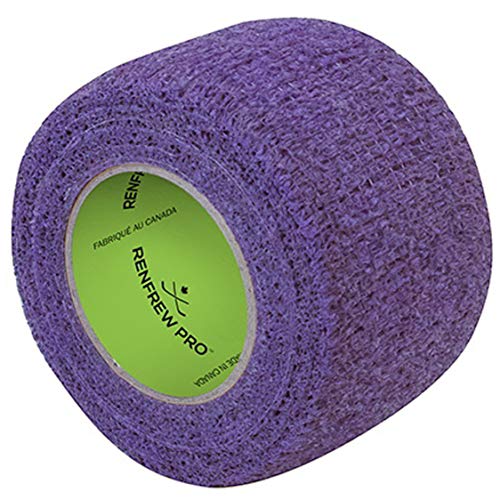 Renfrew Stretchrap Grip Tape Scapa Hockey Stick, 1 Roll (1.5"/6yds, Purple) - Image 1