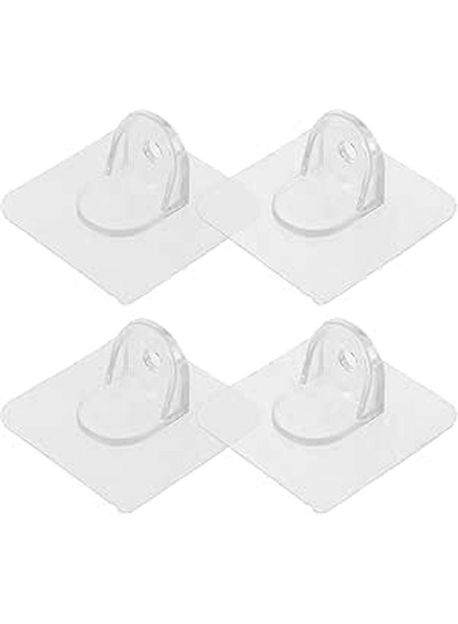 Baby Playpen Floor Anchor Anti Slip Stabilizer Clips White Adhesive Gripper - Image 1