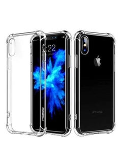 Protective Case Cover With Sticker For Apple iPhone X Clear