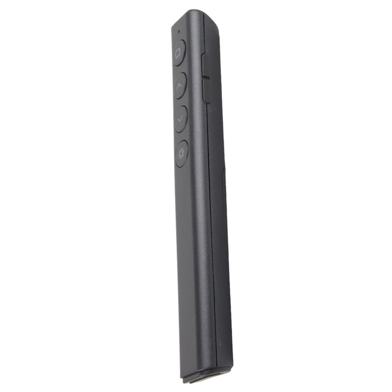 Presentation Clicker 98.4ft Control Range RF 2.4GHz Plug and Play Wireless Presenter Remote for Keynote for PPT Black - Image 1