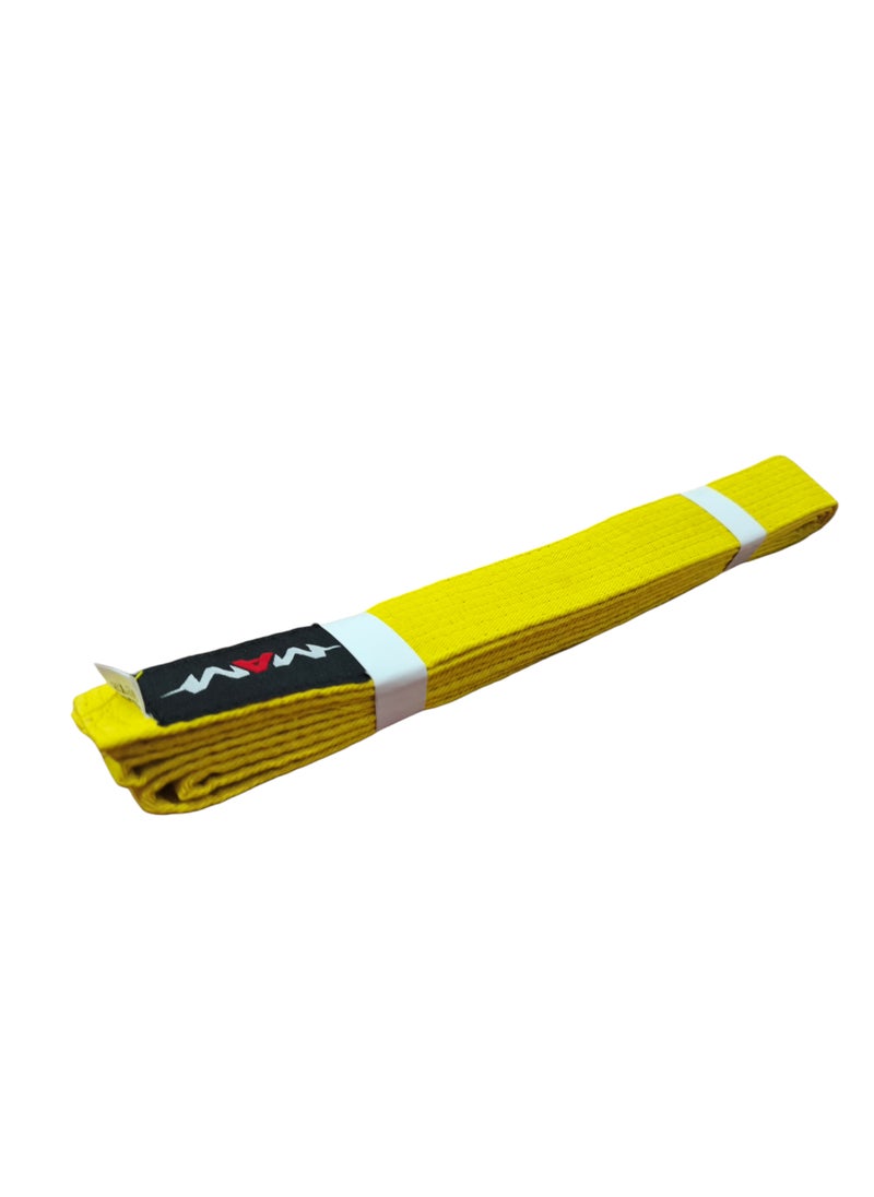 MAM Yellow Belt for Karate or Taekwondo 