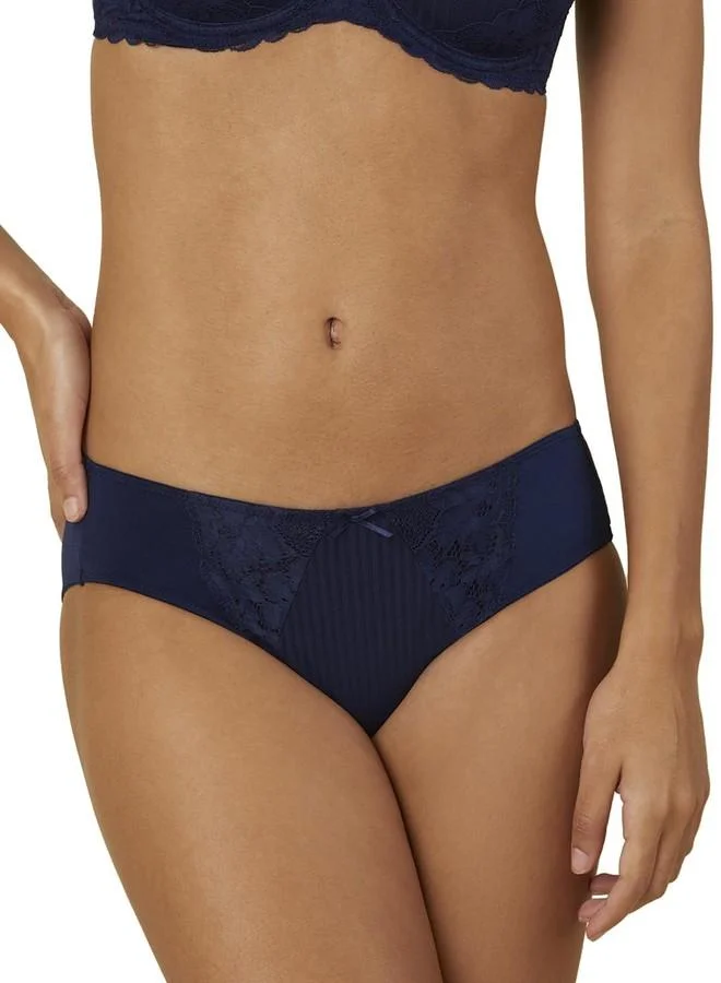 ترايامف Triumph Women Peony Charm Lace Detailed Everyday Midi Brief Grey