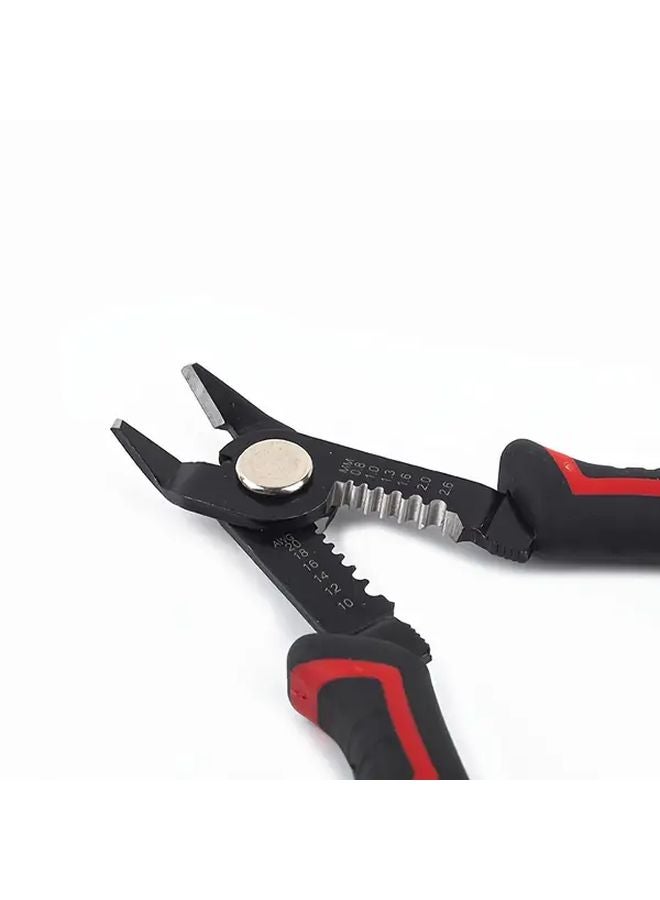 Black 360 Degree Precision Wire Stripping Tool Electrician Repair Crimping Pliers - Image 5