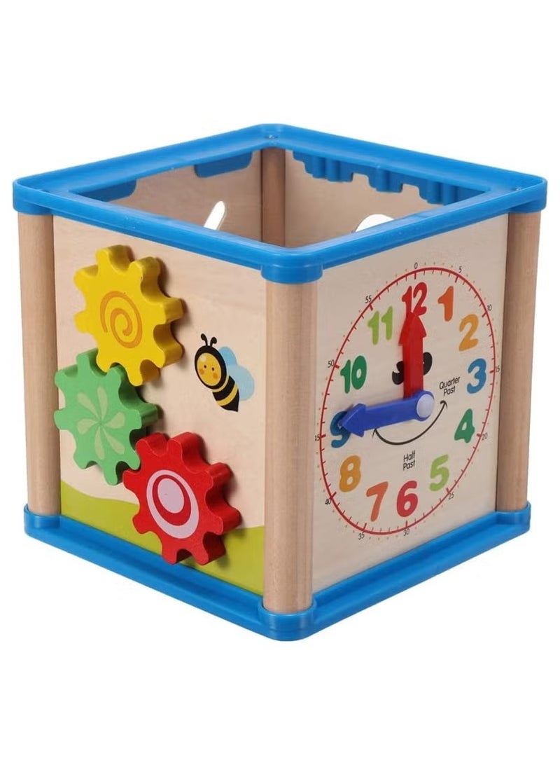 Multi-Function Wisdom Beads Box Wooden Educational Fun Learning Toys For Kids 16x30x16cm - Image 2