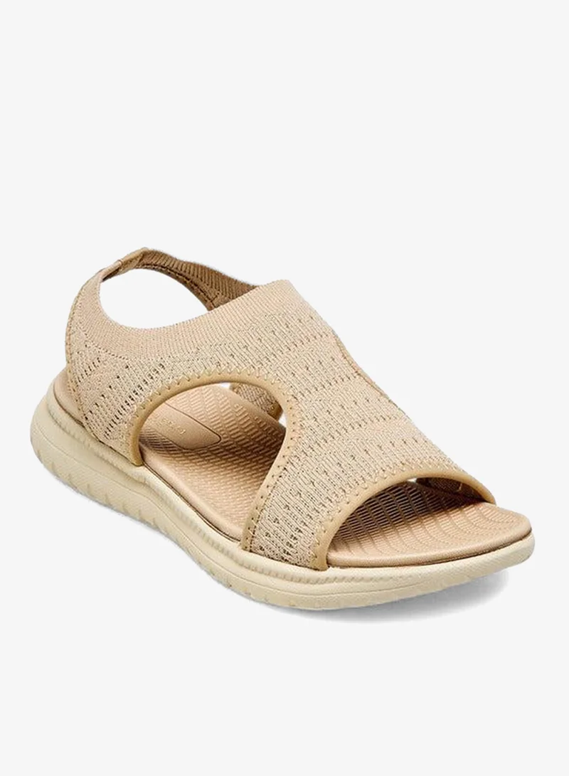 Women's Textured Comfort Sandals with Backstrap