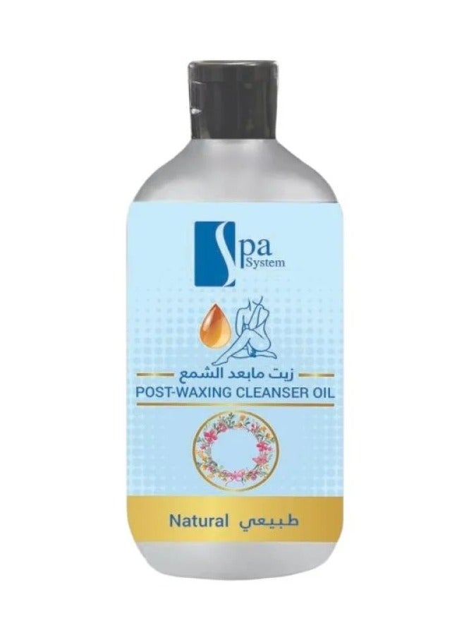 Spa System Natural Post-Wax Cleansing Oil - 400ml
