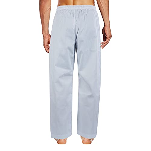 G4 VISION Adult Karate Trousers Martial Arts Student Karate Suit GI Aikido Pant Kung Fu (White, 000/110cm) - Image 5