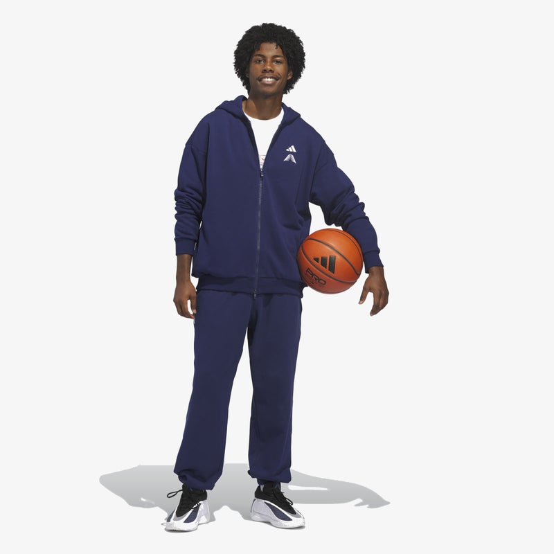 Adidas ANTHONY EDWARDS FOUNDATION FULL ZIP Hoodie - Image 5