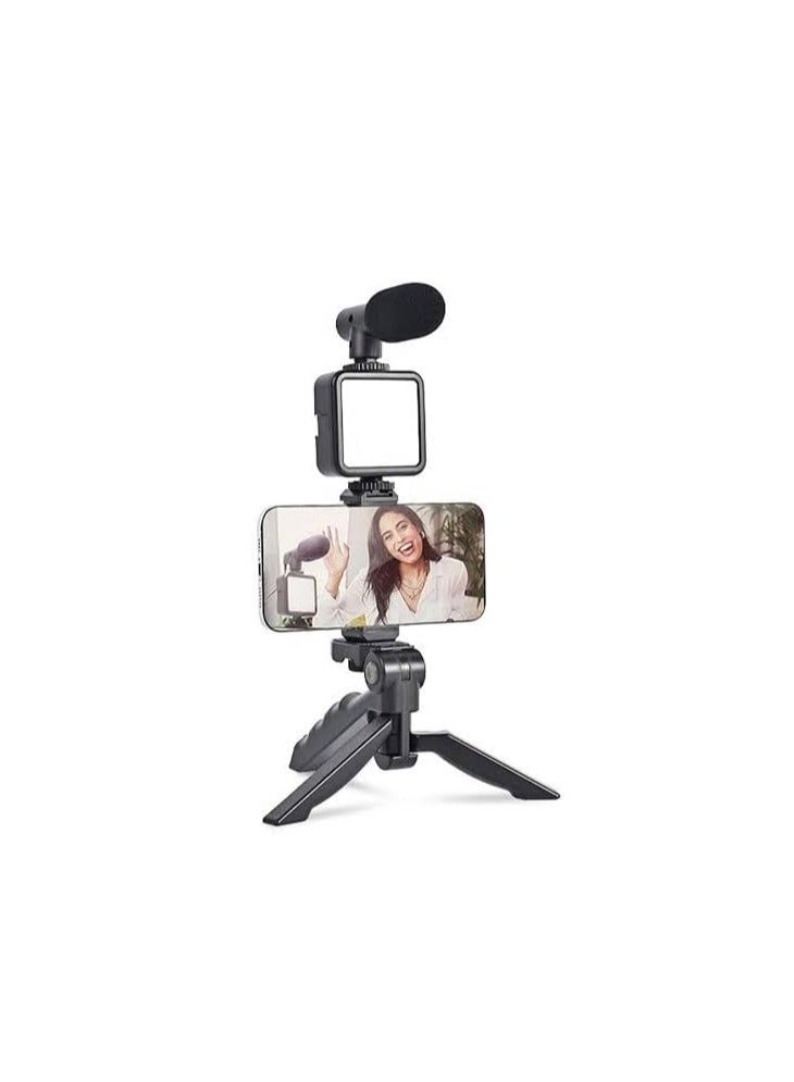 Video Maker Includes One Microphone, Remote Control, Useful Fixed LED Light - Image 2
