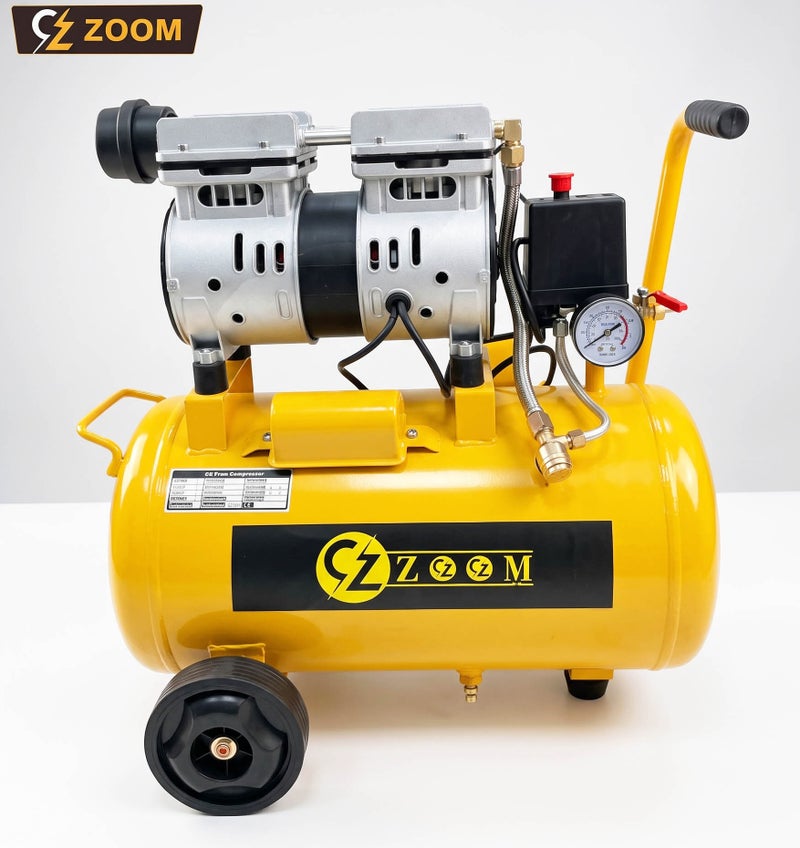 CZ zoom Air Compressor Silent 25-Liter Capacity - Image 1