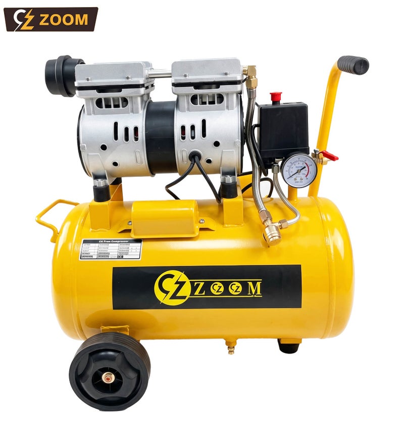 CZ zoom Air Compressor Silent 25-Liter Capacity - Image 3