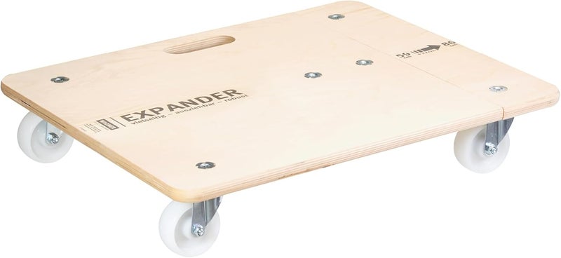 Wagner moving dolly MM 1332 I 59-86 x 49 cm I extendable loading platform for flexible adjustment - for different sized loads I load capacity 200 kg - 20133201 - Image 1