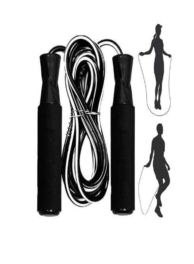 Simcox Skipping Rope Adult Fitness, Gym Boxing Speed Jump Rope Exercise for Men, Women & Kids - Image 2