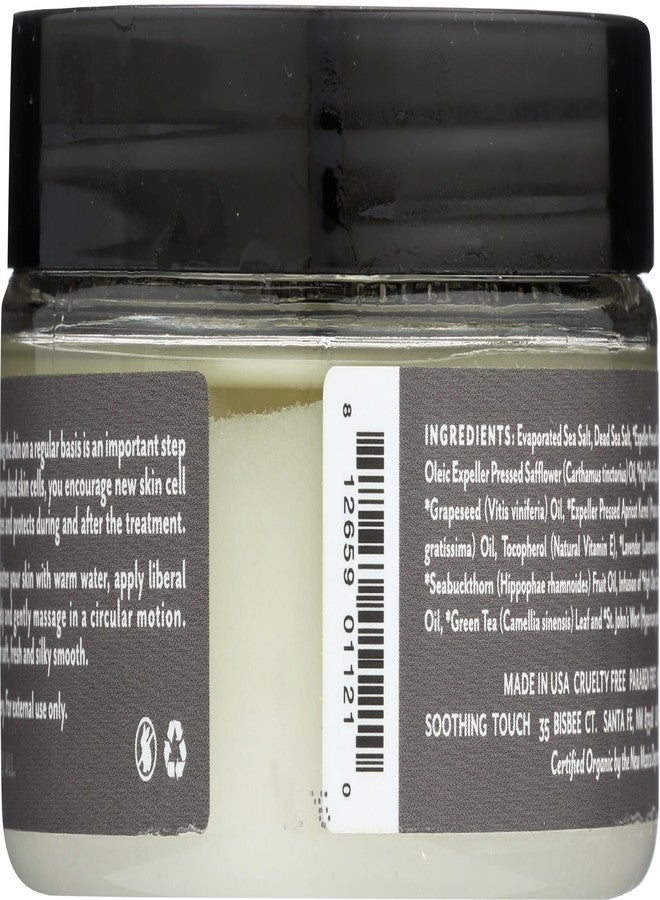 Soothing Touch Organic Herbal Salt Scrub Calming Lavender 10 Oz - Image 2