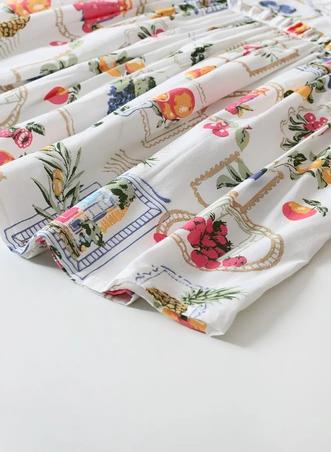 BELLA MODA Fruit Print Dress