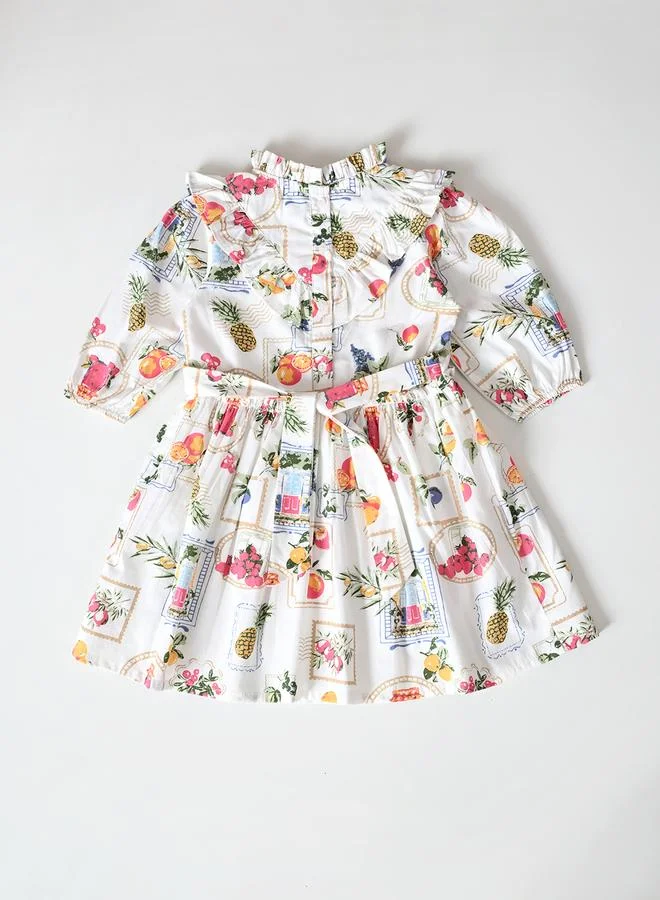 BELLA MODA Fruit Print Dress