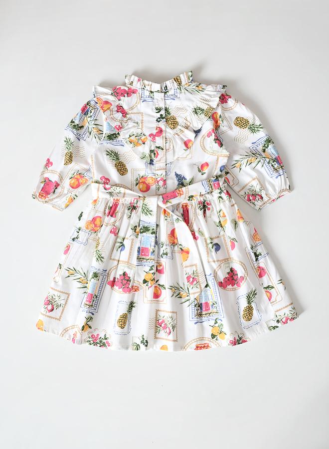 BELLA MODA Fruit Print Dress - Image 3
