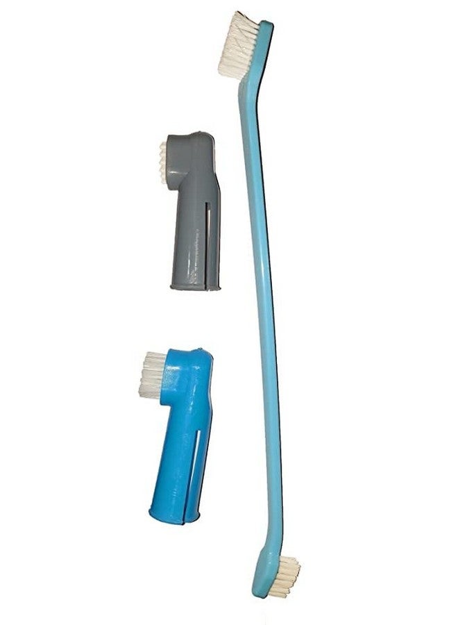 مجموعة مكونة من مشط لإزالة البراغيث من الكلاب ومقص للكلاب وفرشاة أسنان للكلاب - Image 2