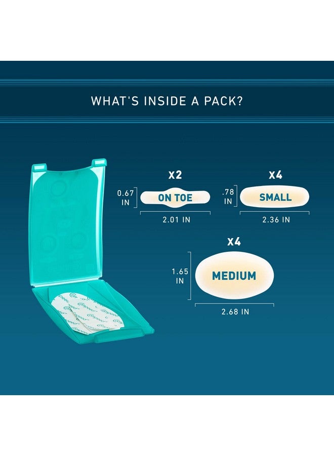 Compeed Advanced Blister Care 8 Count Sports Medium (2 Packs), Hydrocolloid Bandages, Heel Blister Patches, Blister On Foot, Blister Prevention & Treatment Help, Waterproof Cushions - Image 4