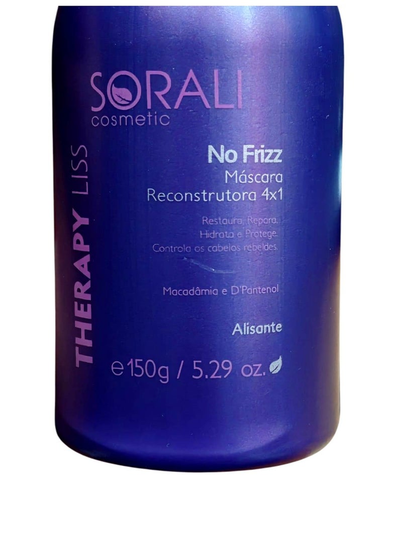 سورالي بروتين سورالي ثيرابي ليس 4×1 البرازيلي لتنعيم الشعر و معالجته 150مل - Image 3