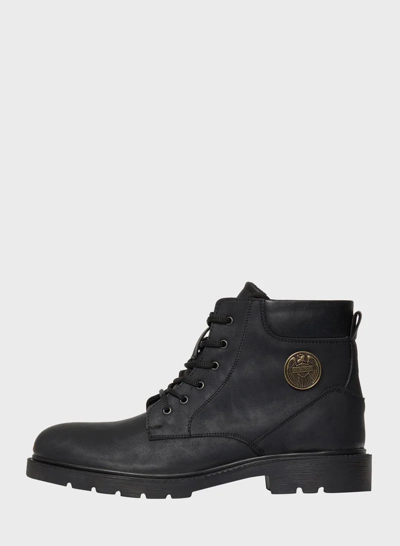 DeFacto Lace Up High Top Casual Boots