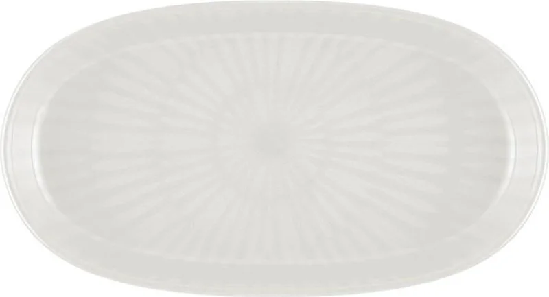 ذا ميا Noon Oval Serving Set of 2 Cream 17 cm