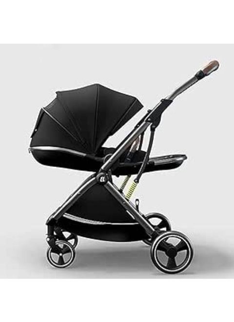 Stroller Umbrella X9 Luxury In Two Directions -Black