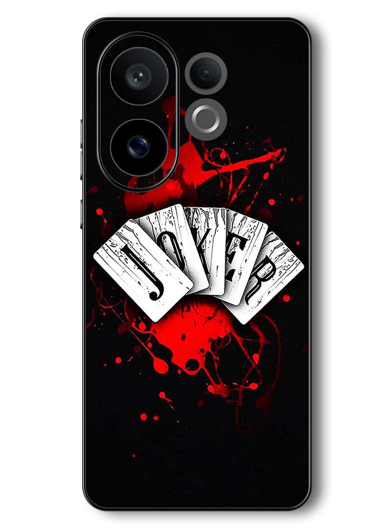 Theodor Case Compatible with Vivo V60 6.77 Inch Protection Shockproof Bumper Cover Joker Cards - Image 1