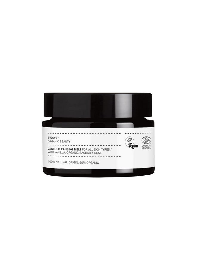 Evolve Organic Beauty Natural Gentle Cleansing Melt Balm | Smallbatch Vegan Clean Beauty (1 Oz | 30 Ml)  - Image 1