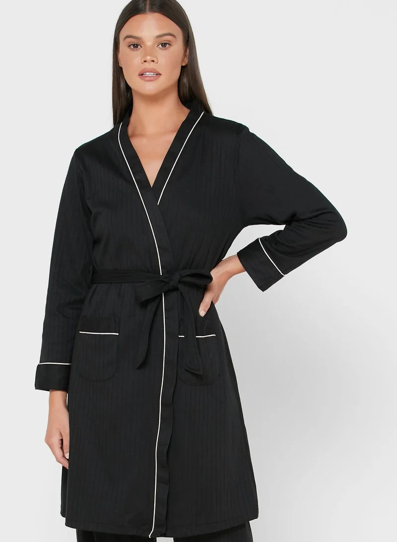 ELLA 3 Piece Solid Pyjama Set
