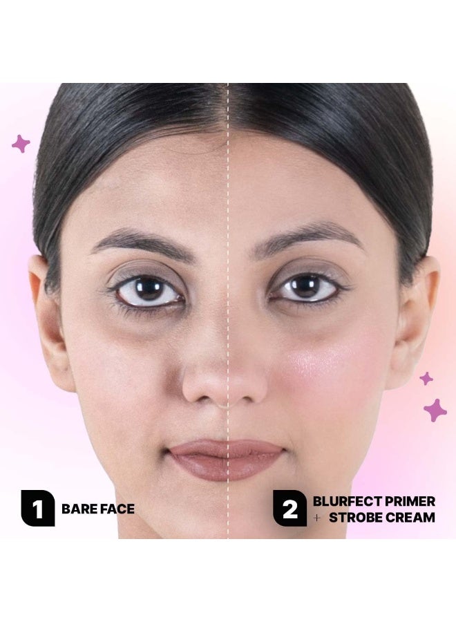 So True Sotrue Blurify Face Primer 15g + Strobe Cream Pink 30g Combo | Smooth Makeup Base & Radiant Glow | Hydrating, Lightweight & Non-Sticky | For All Skin Types - Image 2