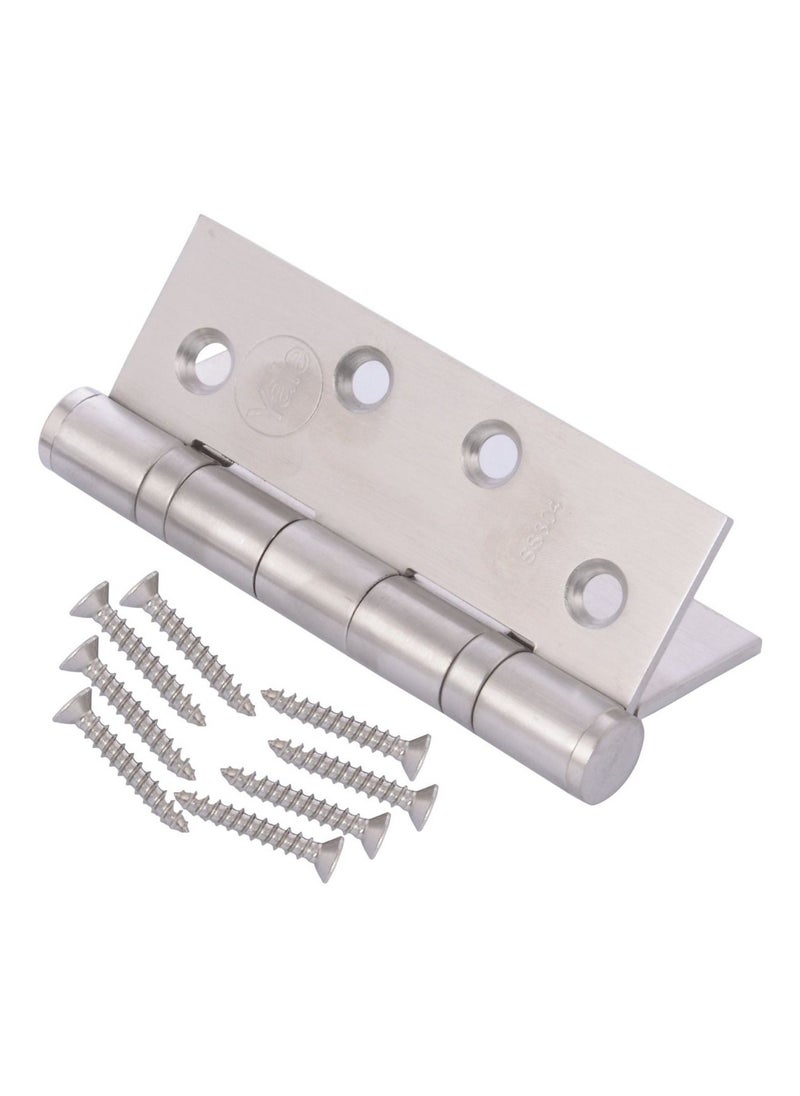 Yale Yale 2 PC Butt Hinges with Ball Bearings – 4" x 3" x 3 mm (101 x 76 x 3 mm) – Satin Stainless Steel Finish  - Image 2