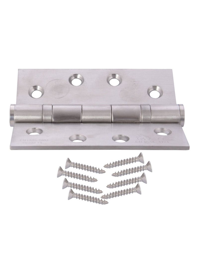 Yale Yale 2 PC Butt Hinges with Ball Bearings – 4" x 3" x 3 mm (101 x 76 x 3 mm) – Satin Stainless Steel Finish  - Image 3