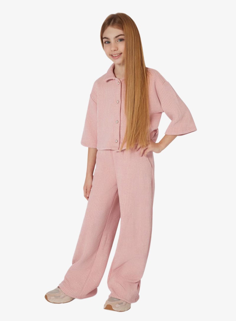 GUESS Kids Corduroy Palazzo Pants - Image 1