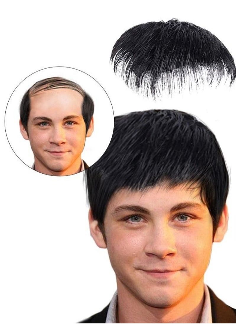 Men's Wig Short Hair Easy to Wear Mediterranean 18*20CM