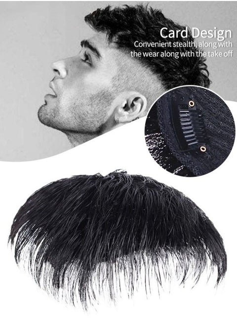 Men's Wig Short Hair Easy to Wear Mediterranean 18*20CM