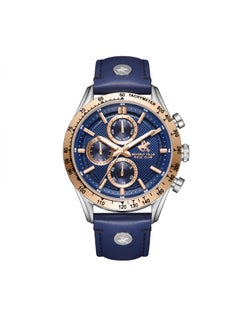 BEVERLY HILLS POLO CLUB BEVERLY HILLS POLO CLUB Men's Multi Function Dark Blue Dial Watch - BP3659X.399  - Image 1