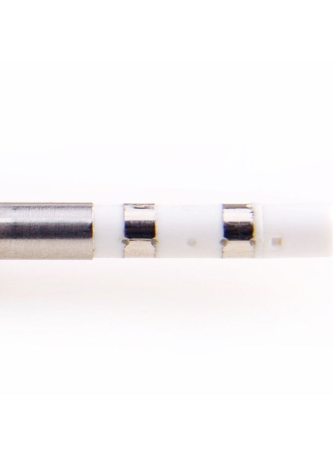 NIBEMINENT Original Replacement Solder Tip For TS100 Digital LCD Soldering Iron Silver/White 13.5cm  - Image 3