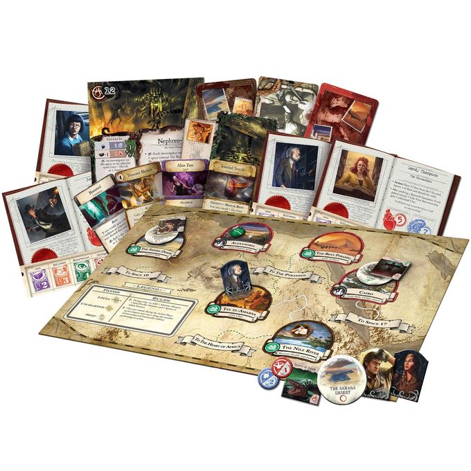 Fantasy Flight Games Eldritch Horror Under the Pyramids Board Game EXPANSION | Mystery Game | Cooperative Board Game for Adults and Family | Ages 14+ | 1-8 Players | Avg. Playtime 2-4 Hours | Made by Fantasy Flight Games - Image 3