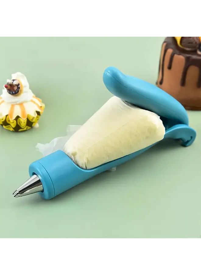 Plastic Cake Decorating Tool Set with Piping Tips Pastry Bag - Image 4