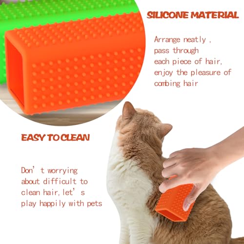 ysofun 2pcs Pet Hair Remover, Car Carpet Cleaner for Dog & Cat Hair, Interior, Furniture, Sofa - Image 5