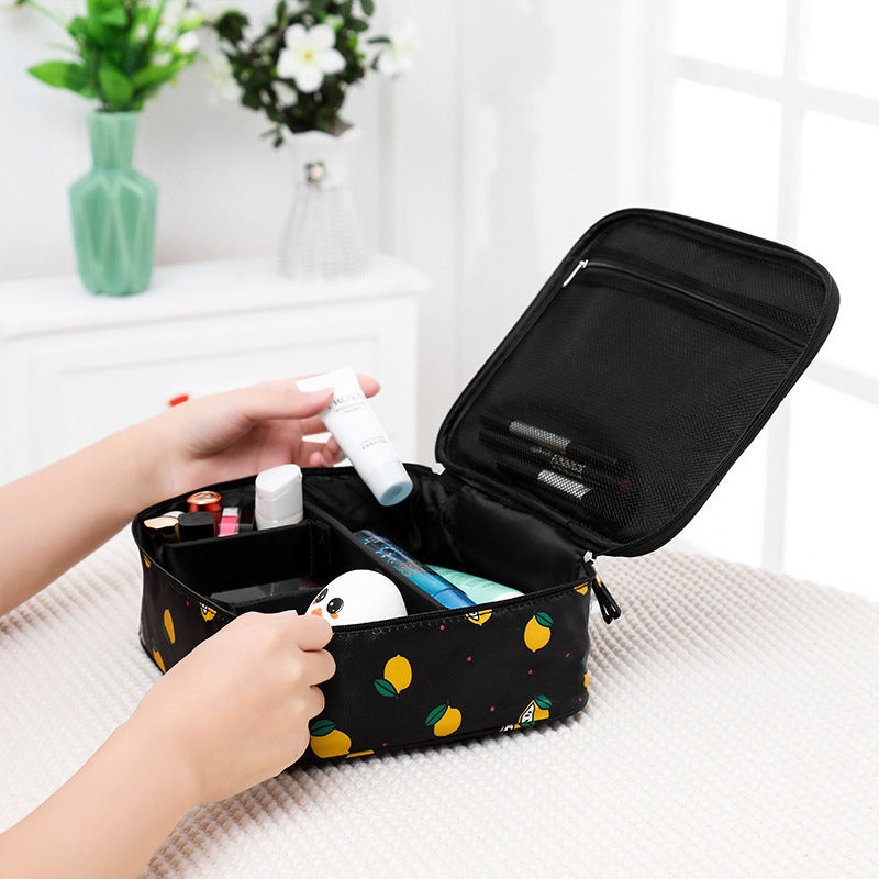 Korean Version Large-Capacity Second-Generation Travel Storage Bag Cosmetics Storage And Organization Women'S Double-Zipper Toiletry Bag Waterproof And Dustproof - Image 4