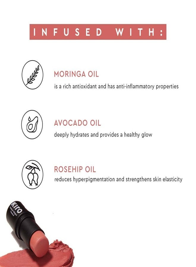 Kiro Wonder Wand Multi-Stick - Vintage Rose, 7.5g | 3-in-1 Stick - Blush, Eyeshadow & Lip Tint | Creamy, Weightless & Long-Lasting | Infused with Rosehip, Avocado & Moringa Oil - Image 3